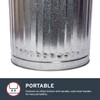 Behrens Galvanized Steel Trash Can 20 gallon