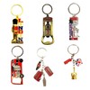 12 London Souvenirs Keyrings Magnets - British Souvenir Metal Magnet