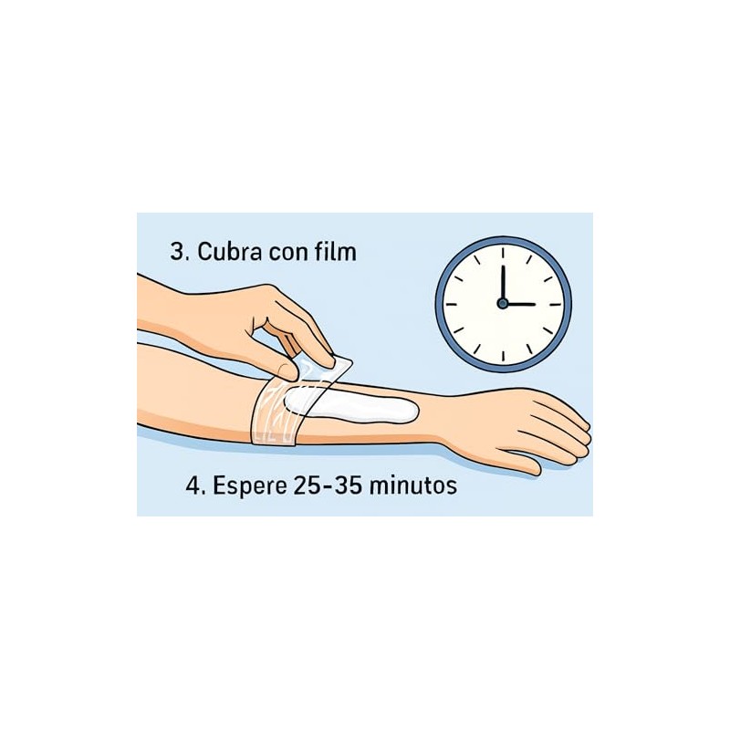 Crema Anestésica para Tatuaje y Microblading, 500g, 25,8%