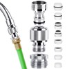 Faucet Quick Adapter Connector with Aerator,Sink Faucet to Shower Hose/Garden