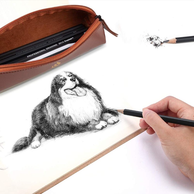 Heshengping Sketch Set Sketching Pencils Set Graphite Charcoal Pencils Sticks
