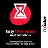 FIXODOR Powered Anode Rod for Water Heater, Stops Rotten Egg