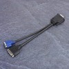 Female Dual Computer Monitor Extension Cable Adapter DMS 59 Pin