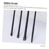Ipetboom Eyeliner Brush Set Flat Angled Brush for Eyebrow Eye