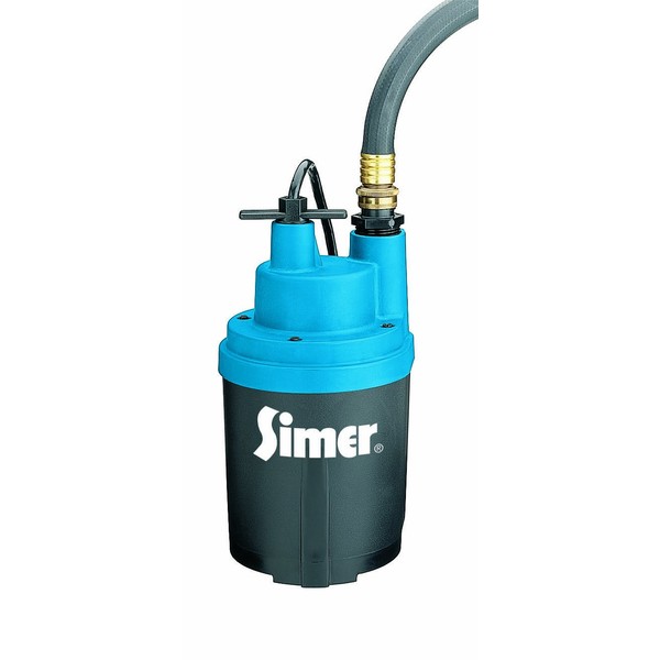 Simer 2330 Smart Geyser 1/4 HP Submersible Automatic Utility Pump
