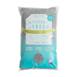 Honda Towel, Bath Towel, Bath Towel, Graduation Declaration, Approx. 13.0 x 39.4 inches (33 x 100 cm), Made in Japan, Neutral Gray