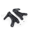 HTTMT MT390-008-BK Black Rear Passenger Foot Pegs Bracket Compatible with