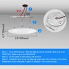 Dream Lighting LED Cabinet Dome Lighting 12Volt DC 260lm Cool