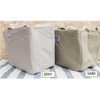 Gendai Hyakka Smooth Moss Lunch Bag GY Size: Approx. W23