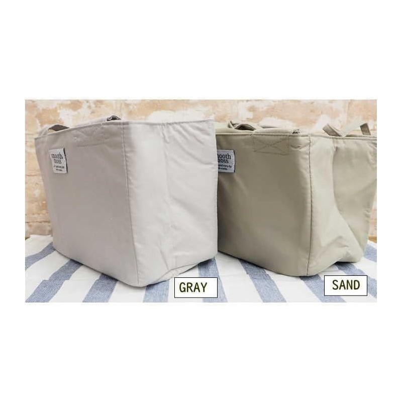 Gendai Hyakka Smooth Moss Lunch Bag GY Size: Approx. W23