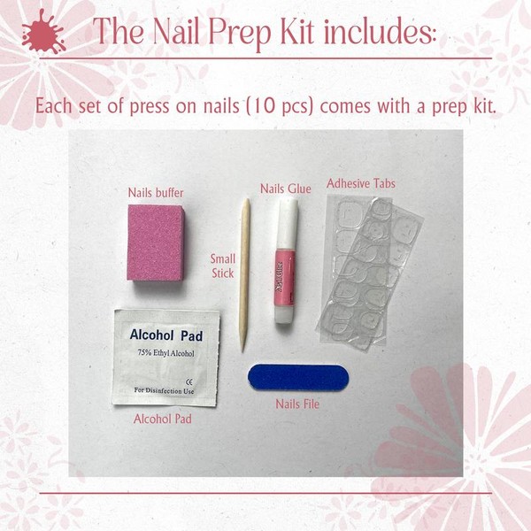 Ausora Nail Cute Monkey Plaid Polka Press On Nails –