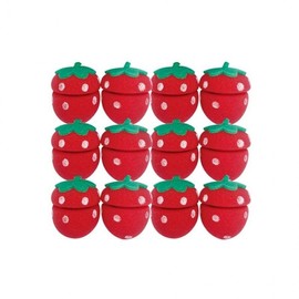LuminaD Hair Rollers 12p Strawberry