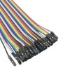VKLSVAN 5 X 40PCS 20CM 40 Pcs Breadboard Jumper Wire