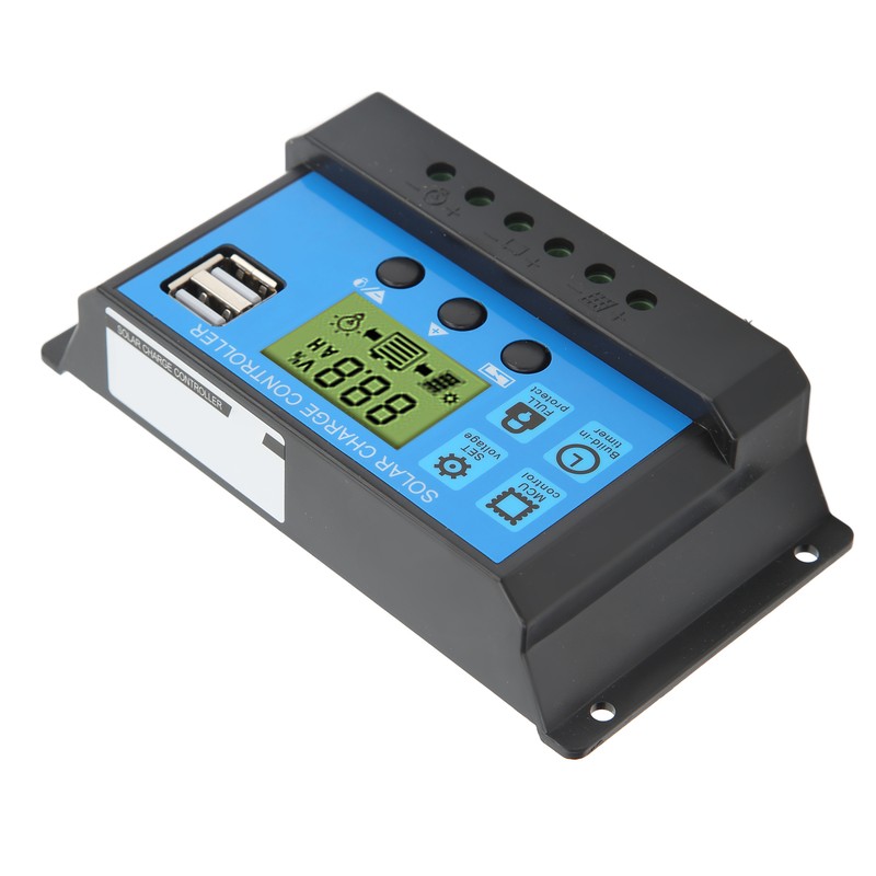 12V 24V Solar Charge Controller USB PWM Photovoltaic Solar Panel
