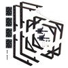 Anti Sag Fence Gate Kit Gate Hardware Gate Latch for