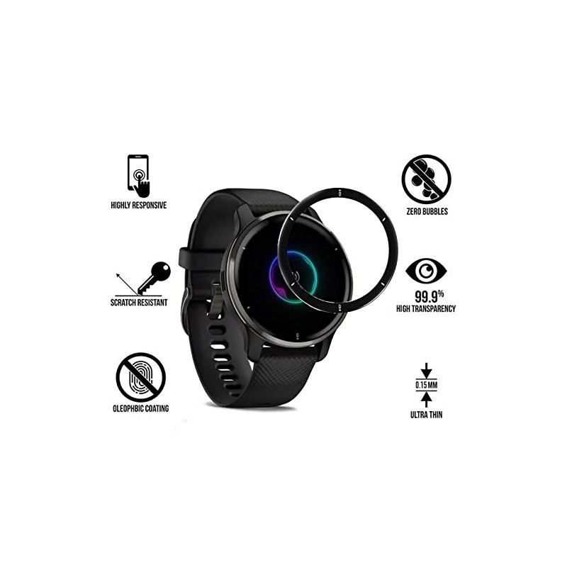 HEYUS [3 Pack] for Garmin Venu 2 Plus Screen Protector,