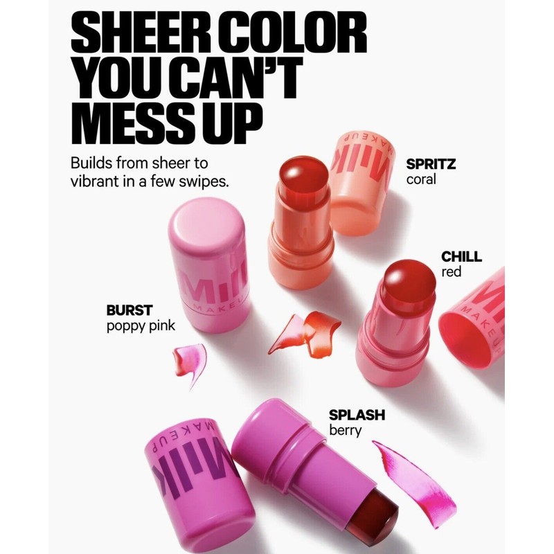 Milk Makeup Burst Cooling Water Jelly Tint Lip + Cheek