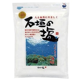 No additives, natural sea salt, 17.6 oz (500 g) ★ Nekoposu ★ Made with 100% seawater from Ishigaki Island, the southernmost of Japan, Yaeyama Islands, this salt has a mellow flavor that is grown in a