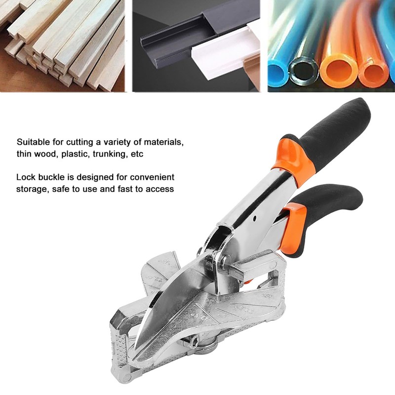Mitre Scissors Angle Scissors Multifunctional Channel Scissors for Bevelled Cutting