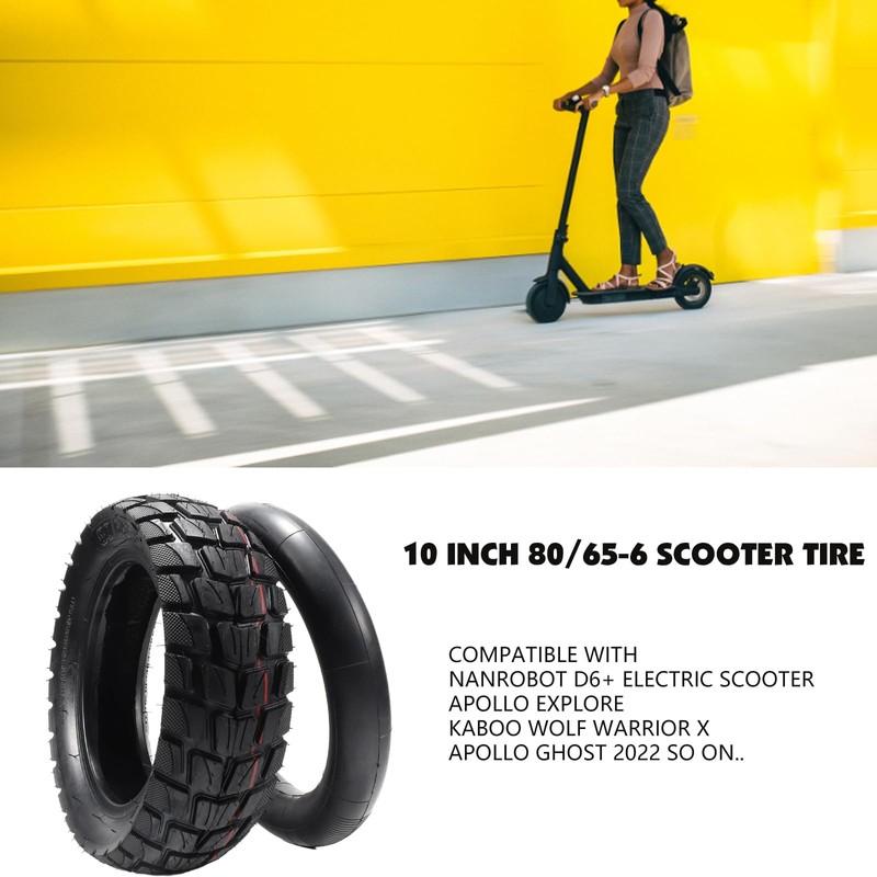 10 inch scooter tires,Replacement Thickened Pneumatic Tyres Off Road City