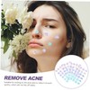FOMIYES 2 Boxes Skin Mole Patches Hydrocolloid Stickers Face Pimple