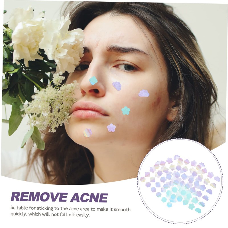 FOMIYES 2 Boxes Skin Mole Patches Hydrocolloid Stickers Face Pimple