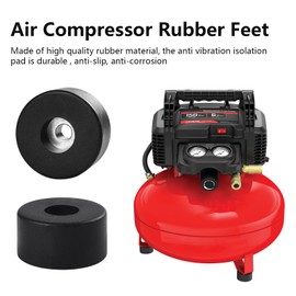 4 Pieces Anti Vibration Rubber Feet 192310GS Air Compressor Isolator Foot Pads Compatible with Coleman Powermate Sanborn Rubber Bumper Replacement for Compressors, Pressure Washers, Generators
