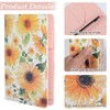 CREATCABIN Clipboards Leather Padfolio Portfolio Organizer Portfolio Folder Binder Storage