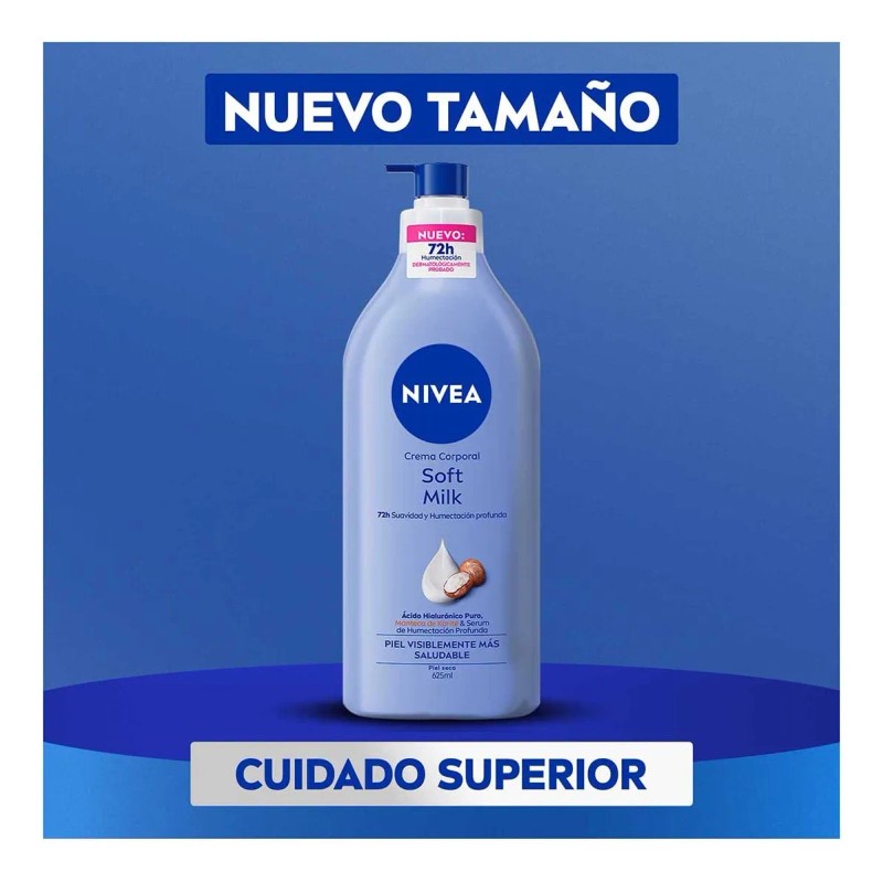 Nivea Body Soft Milk 625ml Neutra