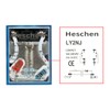 Heschen Gereral Purpose Relay, LY2NJ, 220VAC Coil, 10A 24VDC/220VAC, DPDT,