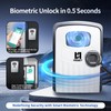 RESET-104 Smart Key Lock Box with Fingerprint, Bluetooth Controlled, Hide