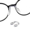 BEHLINE Plug in Eyeglass Nose Pads, Soft Silicone Glasses Bridge