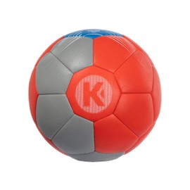 Kempa Spectrum Synergy Pro Handball for Children and Adults, Handball Top Play Ball and Training Ball, Red/Grey/Blue