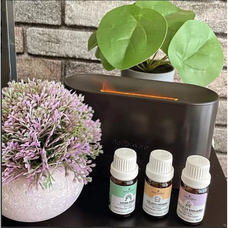 Betterware Difusor Aromático Difullama Incluye 3 Aceites