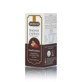 Hemani Badam Zafran Food Essence 25 ml Halal- Concentrated Almond Saffron...