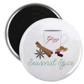 CafePress Seasonal Spice Glogg Magnets 2.25" Round Magnet (10 pack)