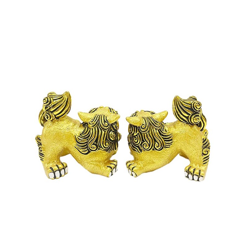 [kubagasaya] Kubagasaya Okinawa Souvenir Shisa Figurine Mini Entrance Lion Shisa