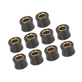 HEROFFIX 10pcs Motorcycle 12mm Inner Dia Rear Shock Absorber Cushion Rubber Ring Shock Absorber Bushing Replace Parts