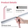 15.8" Floor Squeegee with 52.8-in Handle, Squeegee for Floor