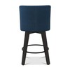 Erdoru Counter Height Bar Stools, 26 Inch Seat Height Upholstered