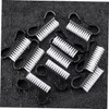Healeved Small Nail Art Brush Set 10pcs Plastic Nail Scrub