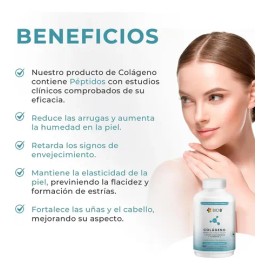 Bio B | Colágeno Hidrolizado + Ácido Hialu Y Vit C | 180 Cáp