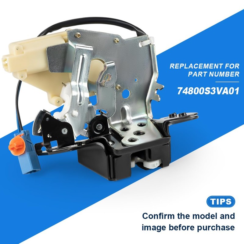 WMPHE Rear Tailgate Lock Latch Actuator Assembly Compatible with 2003-2008