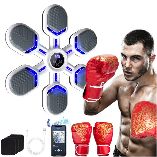 KSFJEU 2024 New Music Boxing Machine for Adults with Boxing
