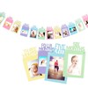 Birthday Photo Garland (1-year growth record) Anniversary decoration photoshoot Accessory 3ea