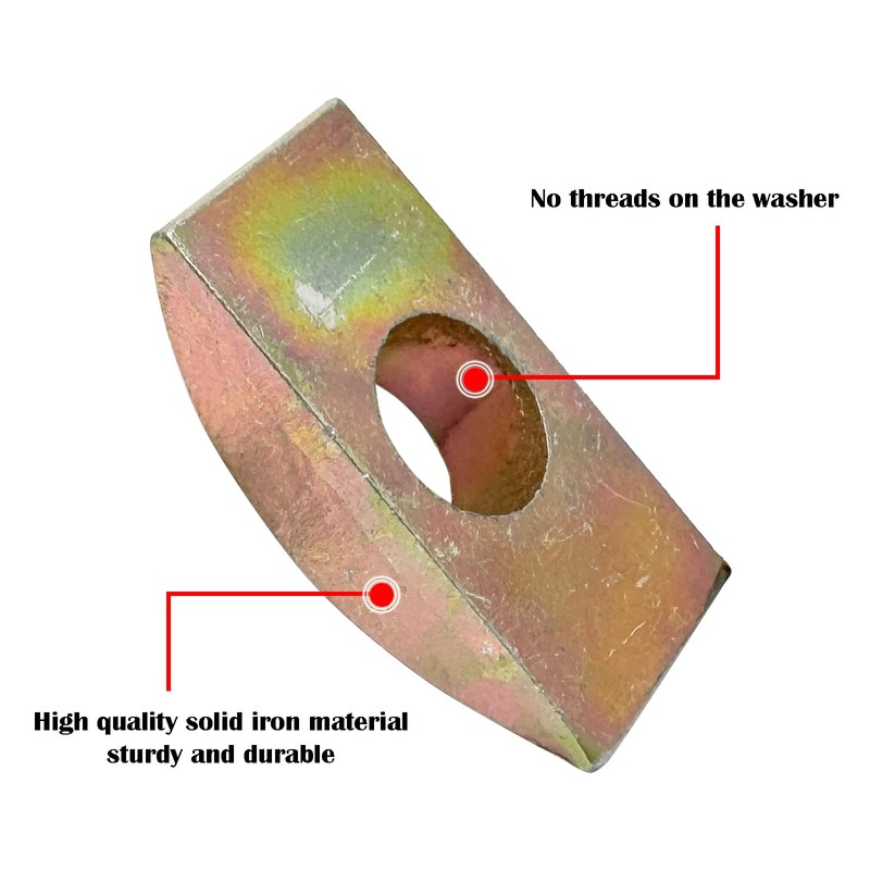 M10 Half Moon Nuts Washer,Solid Half Moon Nuts Washer,Iron Furniture