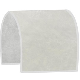 Ntomtuex Faux Leather Couch Arm Cover PU Armrest Slipcover Waterproof Armrest Covers for Sofa Recliner Chair Arm Protectors for Pets Set of 2 Off White