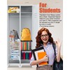 Piffny Locker Organizer Shelf, Adjustable Width and Height, Stackable, 2