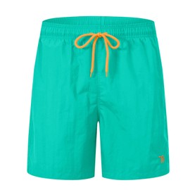 donhobo Swimming Shorts for Men, Quick-Drying Swimming Trunks, Boys' Beach Shorts, Board Shorts, Beach Shorts, Leisure Sports Shorts, See Green
