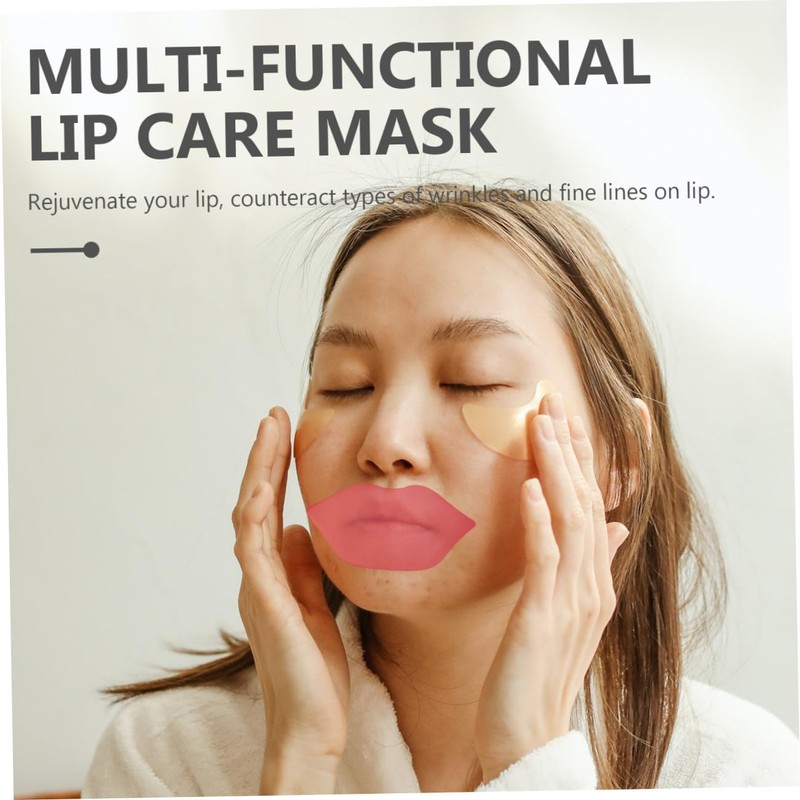 GALPADA 20piezas Mascarilla Labial Hidratante Antiarrugas De Unidades Para Labios